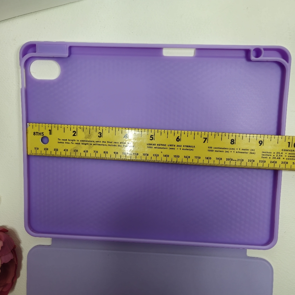 Purple Tablet Case Cover - Compatible Silicone Protective Case - Picture 5 of 9